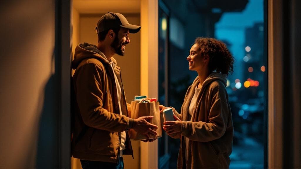 Fresh groceries delivered to your door in minutes